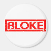 Bloke Stamp Magneet (Voorkant)