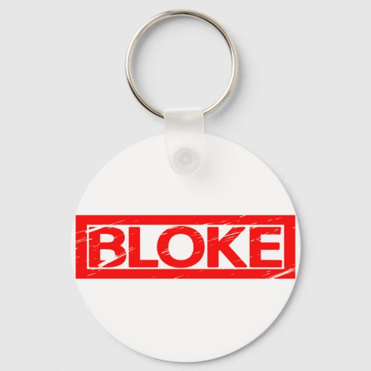 Bloke Stamp Sleutelhanger (Voorkant)