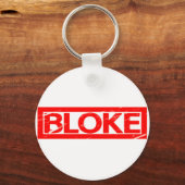Bloke Stamp Sleutelhanger (Achterkant)
