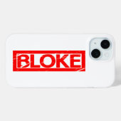 Bloke Stempel Case-Mate iPhone Case (Achterkant (horizontaal))