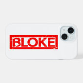 Bloke Stempel iPhone 15 Case (Achterkant horizontaal)