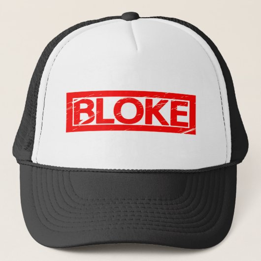 Bloke Stempel Trucker Pet (Voorkant)