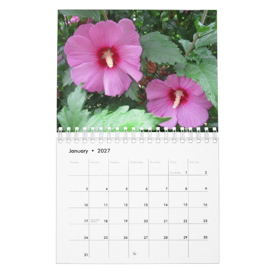  blokfoto kalender (Jan 2027)