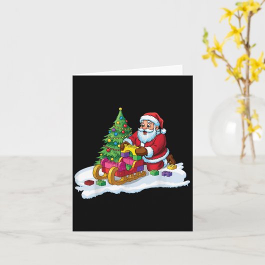 Blokgebouw Kerstbouwer Brick Master Sant Kaart (Gele Bloem)