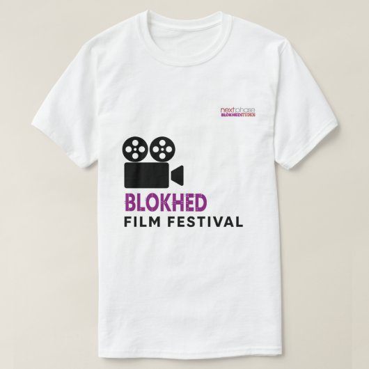 Blokhed Filmfestival T-shirt (Design voorkant)