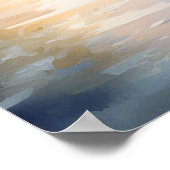 Blokhut op rivier 2 poster (Hoek)