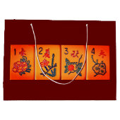  blokjes met cadeautassen groot cadeauzakje (Achterkant)