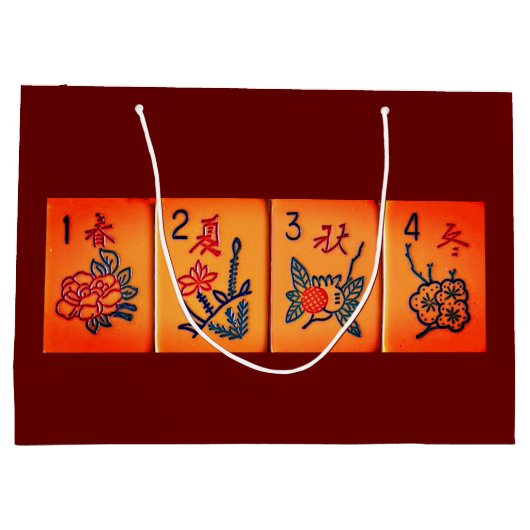  blokjes met cadeautassen groot cadeauzakje (Achterkant)