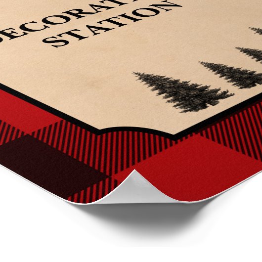 Blokjescode voor decorceringsstation poster (Hoek)