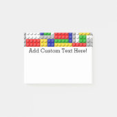 Blokjesjongen's Birthday Party Post-it® Notes (Voorkant)