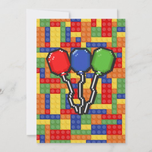 Blokjeswedstrijd - Uitnodiging om te bouwen, Puzzl (Achterkant)