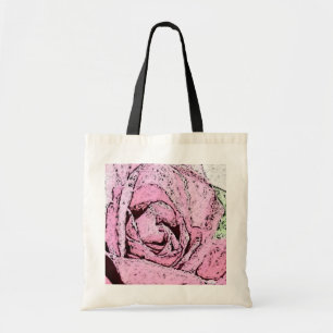 Blokkafdruk van erfgoedRoos Tote Bag