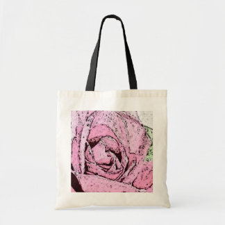 Blokkafdruk van erfgoedRoos Tote Bag