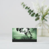 Blokkeergroen Visitekaartje (Staand voorkant)