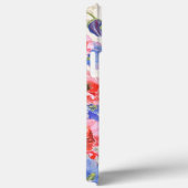 Blokkeerliefhebbers pastelmonogram roze Case-Mate iPhone case (Achterkant / Rechts)