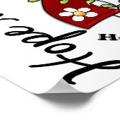 Blokkeerlint 4 Hope telt Head Neck Cancer Poster (Hoek)