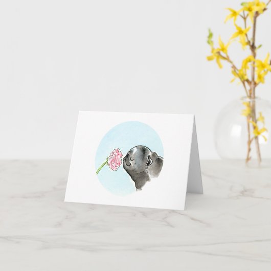 Blokkeerpompen: Tulip Angelique Kaart (Gele Bloem)