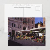 Blokkeerstallenmarkt Rome Briefkaart (Voorkant / Achterkant)
