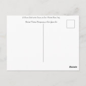 Blokkeerstallenmarkt Rome Briefkaart (Achterkant)