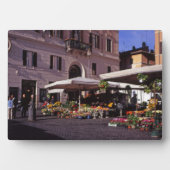 Blokkeerstallenmarkt Rome Fotoplaat (voorkant)