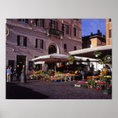 Blokkeerstallenmarkt Rome Poster (Voorkant)