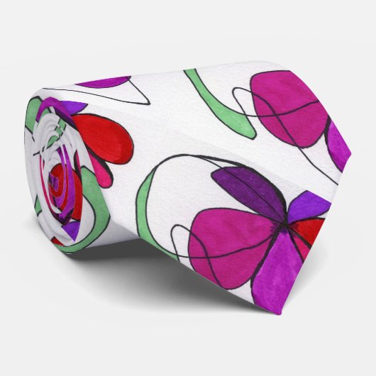 "Blokkeerstang" Abstract Stropdas voor ontwerp (Opgerold)