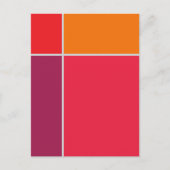 Blokken 2 Geometrisch Briefkaart (Voorkant)