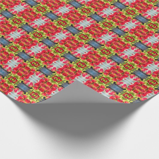 Blokken afdrukken 5 cadeaupapier (Hoek)