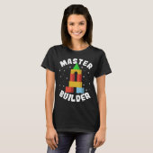 Blokken hoofdbouwer 1 t-shirt (Voorkant volledig)