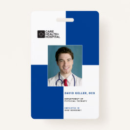 Blokken ID medisch personeel + streepjescode | Ver Badge