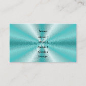 Blokken in groen, 3D Rainbow Art Visitekaartje (Voorkant)