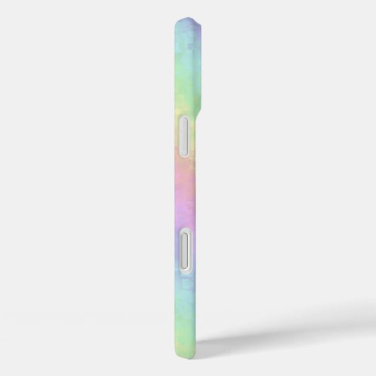 Blokken in pasteelkleuren 3D-regenboogkunst Case-Mate iPhone Case (Achterkant / Rechts)