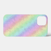 Blokken in pasteelkleuren 3D-regenboogkunst Case-Mate iPhone Case (Achterkant (horizontaal))
