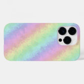 Blokken in pasteelkleuren 3D-regenboogkunst Case-Mate iPhone Case (Achterkant (horizontaal))