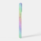 Blokken in pasteelkleuren 3D-regenboogkunst iPhone 15 Case (Rechterkant)