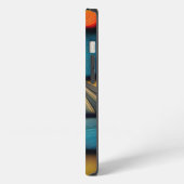 Blokken iPhone Hoesje (Linkerkant)