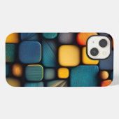 Blokken iPhone Hoesje (Achterkant horizontaal)