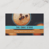 Blokken, koekjes, kachelaar, koekjeswinkel visitekaartje (Voorkant)