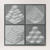 Blokken Maze Puzzle Legpuzzel (Verticaal)