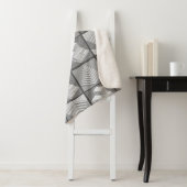 Blokken Maze Puzzle Sherpa Blanket Deken (In situ)