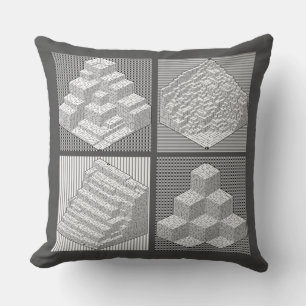 Blokken Maze Puzzle Sierkussen
