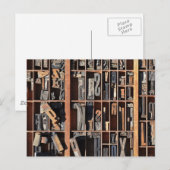 Blokken met briefpers Briefkaart (Voorkant / Achterkant)