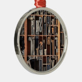  Blokken met briefpers Metalen Ornament (Rechts)