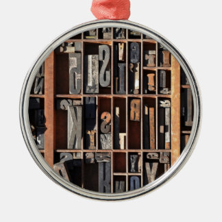 Blokken met briefpers Metalen Ornament