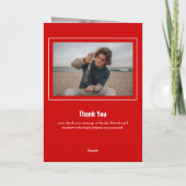 Blokken met drie-foto's rood Afstuderen (Achterkant)