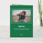 Blokken van Green Three-Photo Afstuderen (Achterkant)