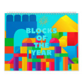 Blokken van het jaar kalender (Hoes)