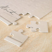 Blokkeren van een eucalyptus legpuzzel (Zijkant)