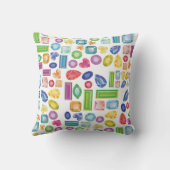 BLOKKEREND KWEEKBAAR Achtergrond Partij Pillow Kussen (Achterkant)