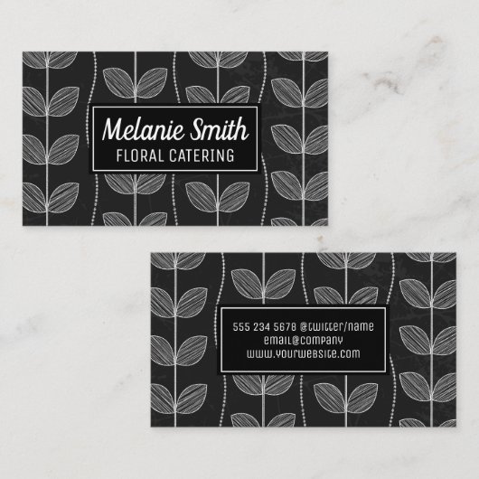 Blokkerhandjes Visitekaartje (Voorkant / Achterkant)